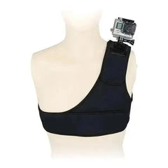 Shoulder Harness for Sports Camera KSIX Black  Adomoo