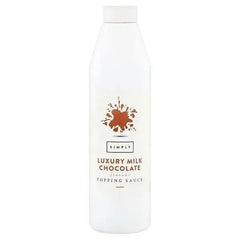Simply Luxury Milk Chocolate Flavour Topping Sauce 1kg  Adomoo