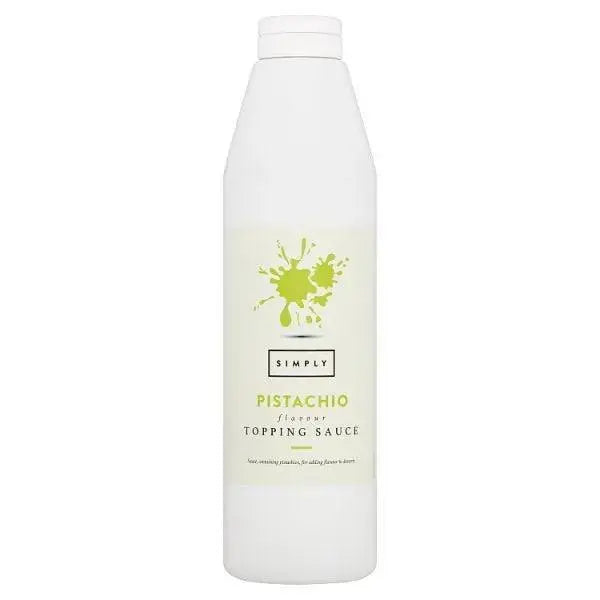 Simply Pistachio Flavour Topping Sauce 1kg  Adomoo