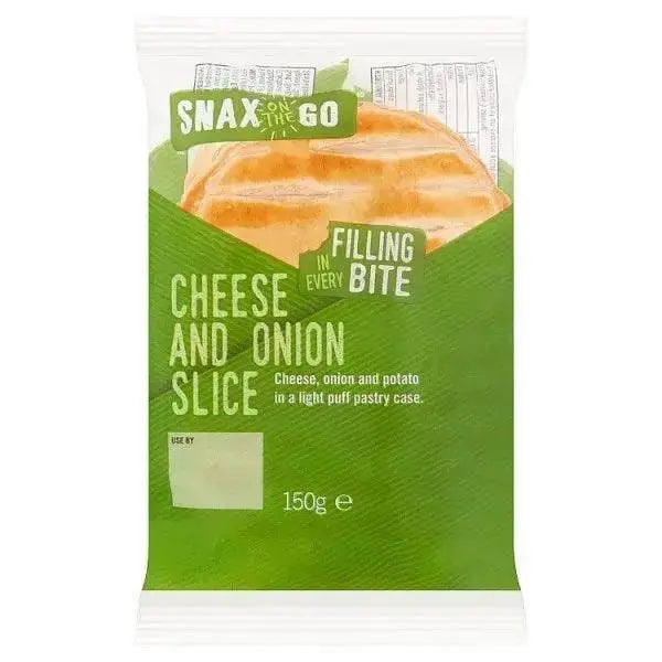 Snax on the Go Cheese and Onion Slice 150g (Case of 6)  Adomoo