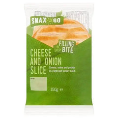 Snax on the Go Cheese and Onion Slice 150g (Case of 6)  Adomoo