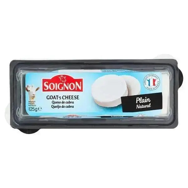 Soignon Natural Goat's Cheese 125g  Adomoo