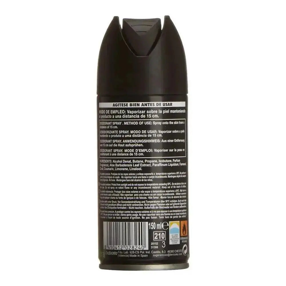 Spray Deodorant Men Babaria Chocolate (150 ml)  Adomoo