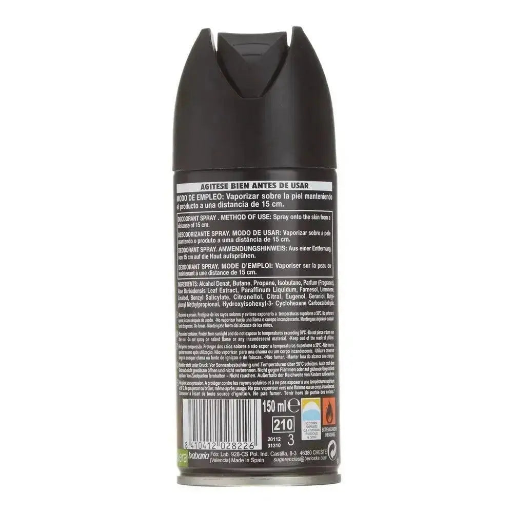 Spray Deodorant Men Splash Babaria (150 ml)  Adomoo