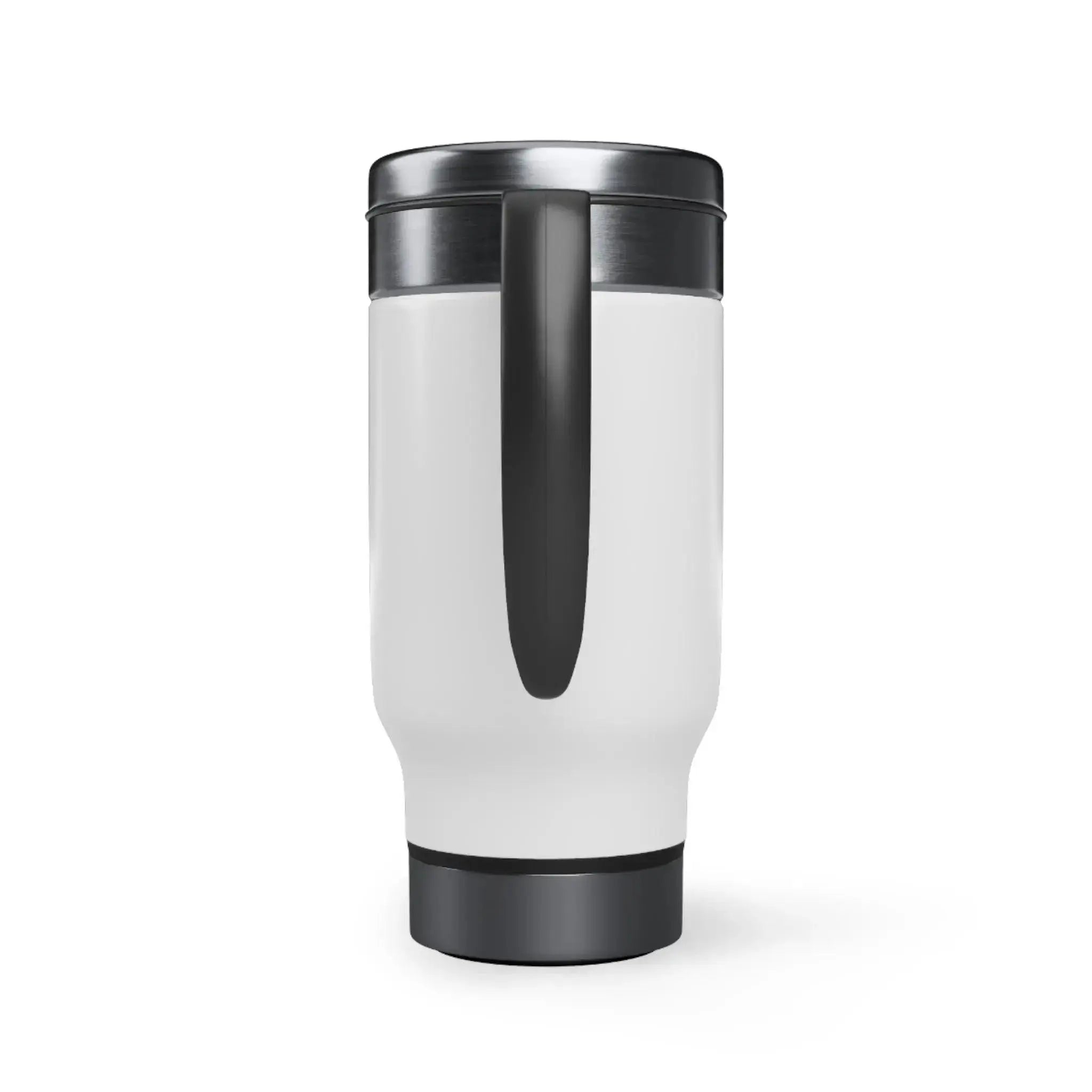 Stainless Steel Travel Mug with Handle, 14oz  Adomoo