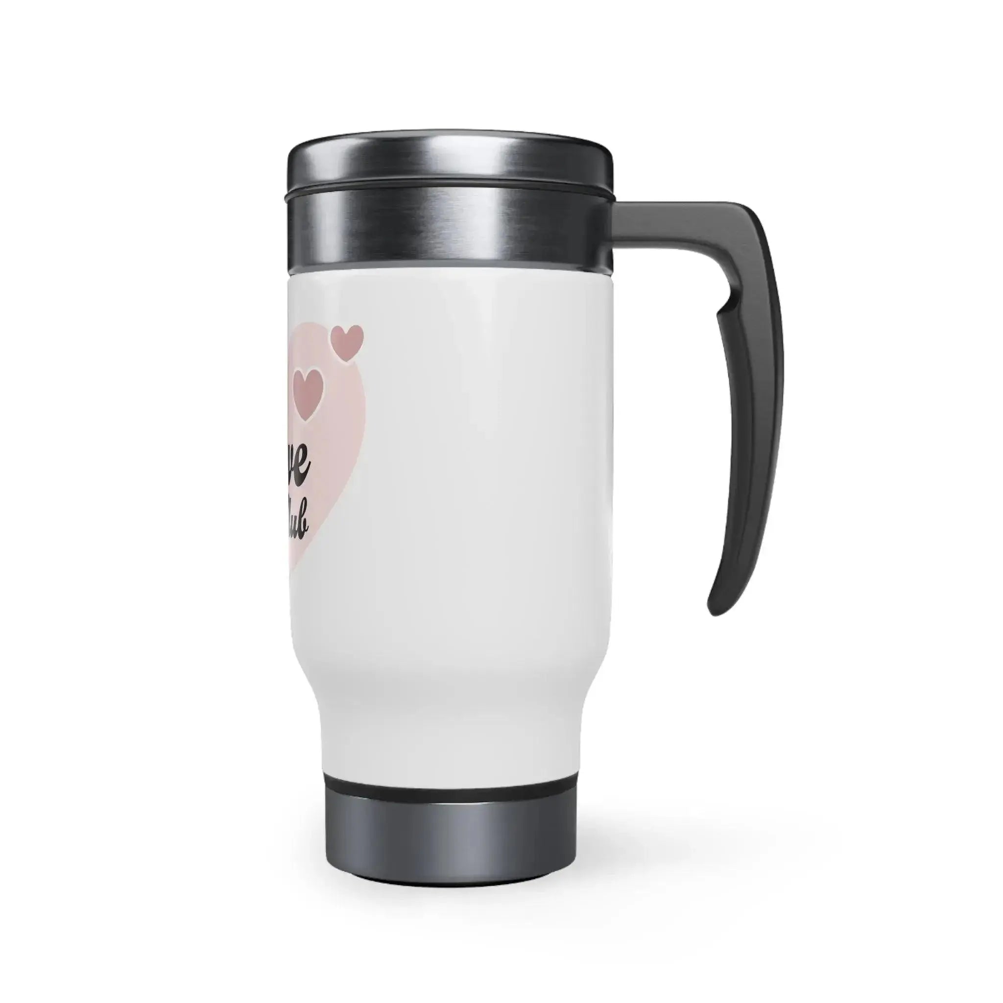 Stainless Steel Travel Mug with Handle, 14oz  Adomoo