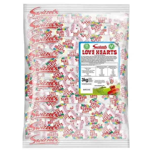 Swizzels Love Hearts Mini Rolls - Honesty Sales U.K