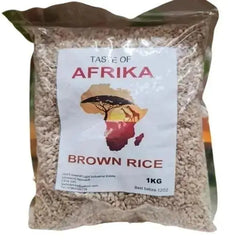 Taste of Africa Brown Rice recipe is a “healthier”  Adomoo