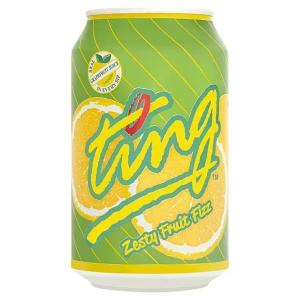 Ting Grapefruit Crush 300ml (Case of 24) - Honesty Sales U.K