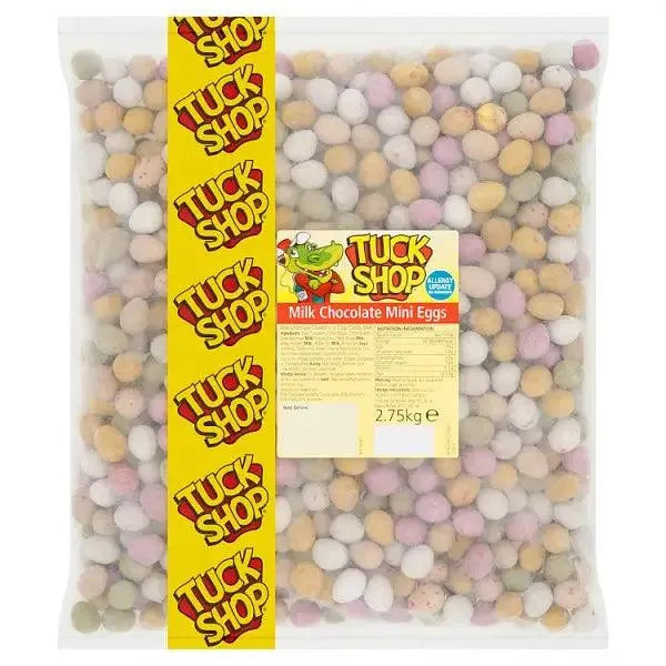 Tuck Shop Milk Chocolate Mini Eggs 2.75kg - Honesty Sales U.K