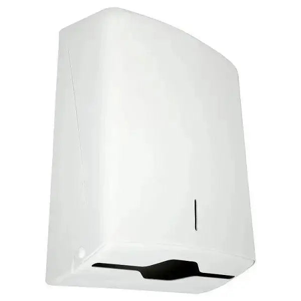 Universal Hand Towel Dispenser White ABS  Adomoo