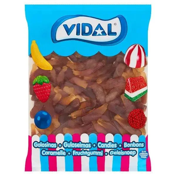 Vidal Cola Bottles Candies - Honesty Sales U.K