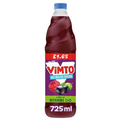 Vimto Real Fruit Squash 725ml (Case of 12) - Honesty Sales U.K