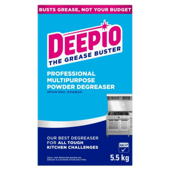 DEEPIO Professional Multipurpose Powder Degreaser 5.5kg (1 x 5.5kg)