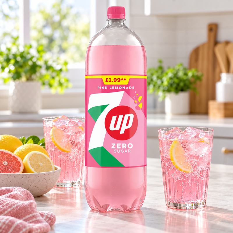 7Up Pink Lemonade 2 Litres (6 x 2ltr)