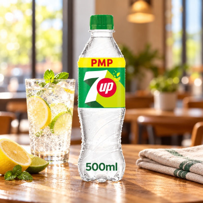 7UP Regular Lemon & Lime Bottle PMP 500ml (12 x 500ml) 7UP Regular Lemon & Lime Bottle PMP 500ml (12 x 500ml)