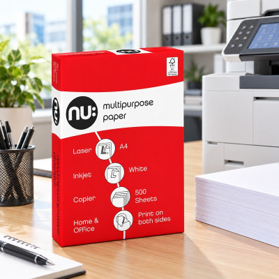 A4 White Copier & Inkjet Paper: 500 Sheets of High-Quality Printing Excellence