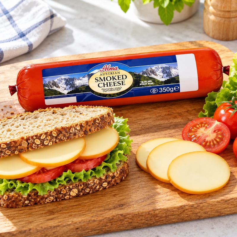 Alma Austrian Smoked Cheese 350g