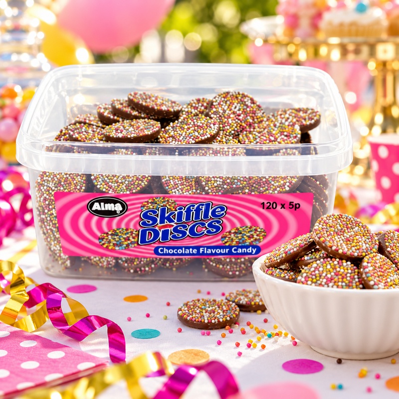 Alma Skiffle Discs 120 Pieces (1 x 120pk)