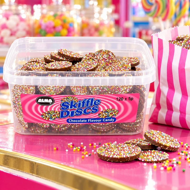 Alma Skiffle Discs 120 Pieces (1 x 120pk)