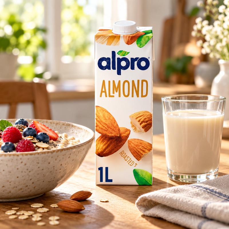 Alpro Almond Long Life Drink 1L (Case of 8)