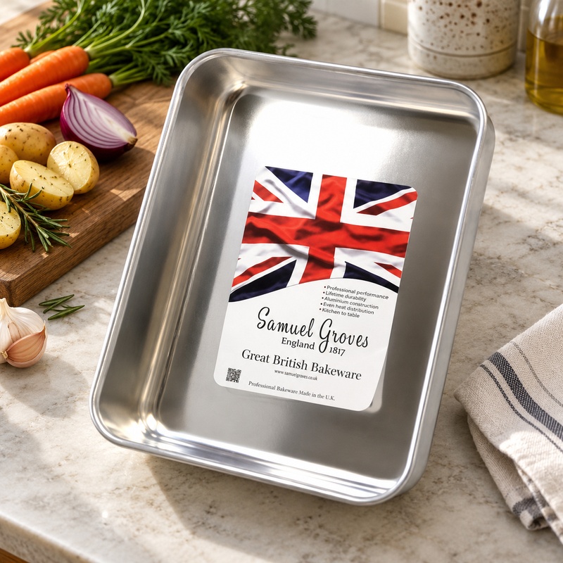 Aluminium Baking Dish 270 x 265 x 70mm
