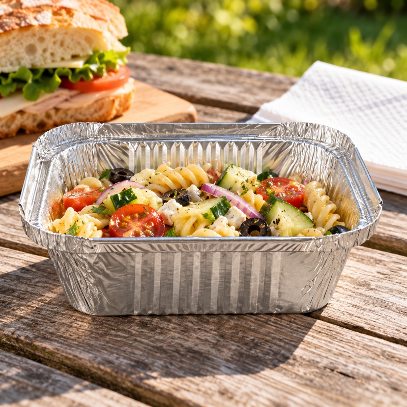 Aluminium Container No.2 - 10x100p