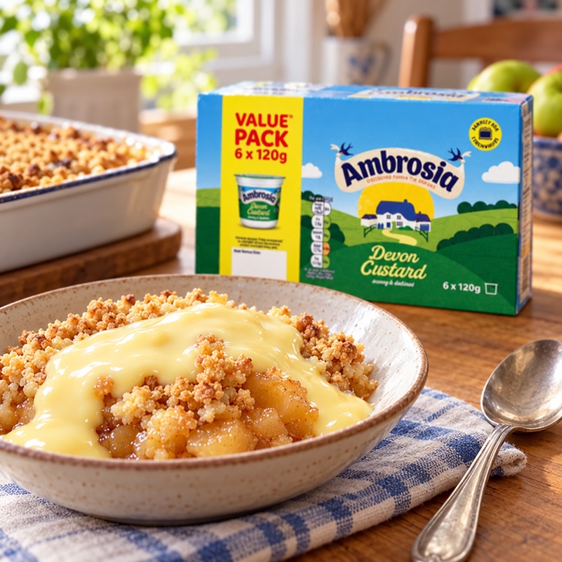 Ambrosia Ready To Eat Devon Custard Pots 6 x 120g