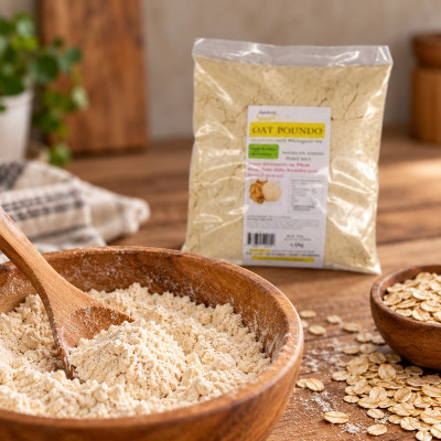 Anans OAT POUNDO, 100% Wholegrain Oat Flour. 1.5kg Anans OAT POUNDO, 100% Wholegrain Oat Flour. 1.5kg