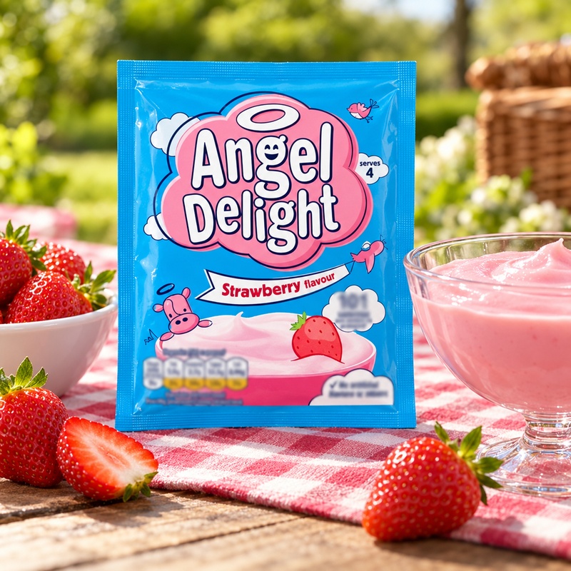 Angel Delight Strawberry Dessert Mix 59g (Case of 21)