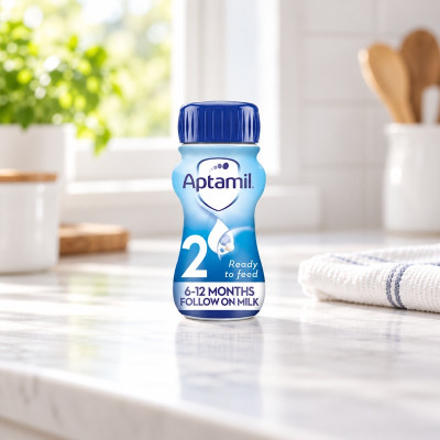 Aptamil 2 Follow On Baby Milk Formula 6-12 Months 200ml (Case of 12)