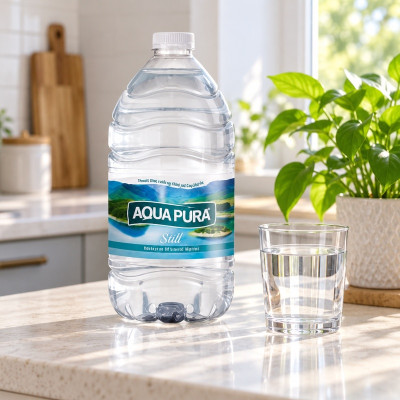 Aqua Pura Still Natural Mineral Water 5 litre (3 x 5ltr)
