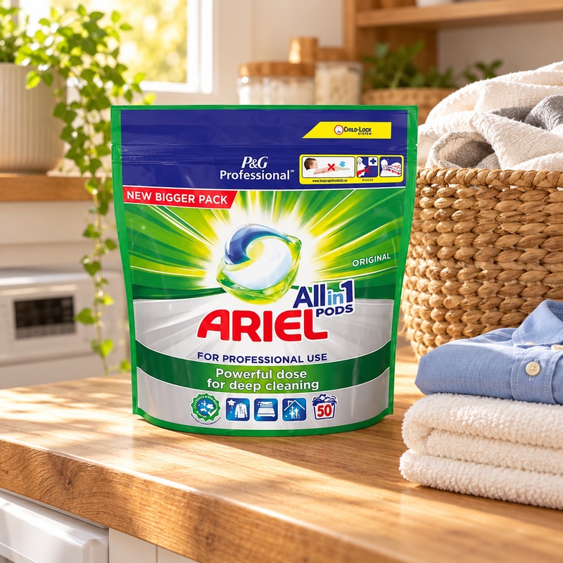 Ariel All In 1 Professional Pods Washing Liquid Capsules Regular 100 Washes