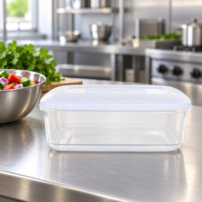3L Food Storage Box - White Lid (1 x 3ltr)