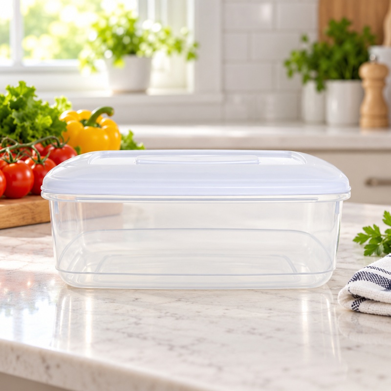 3L Food Storage Box - White Lid (1 x 3ltr)
