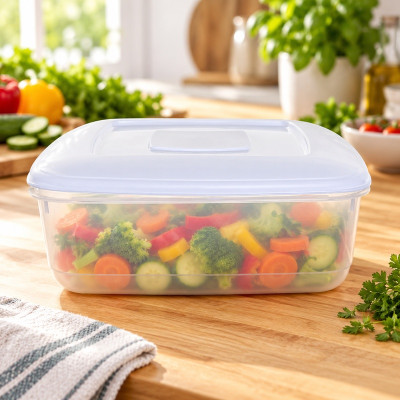 7L Food Storage Box - White Lid (1 x 7ltr)