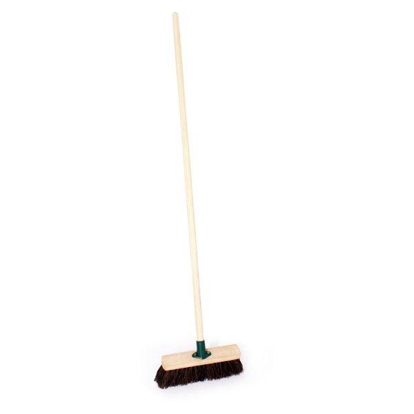 CB Stiff Broom & Handle 28cm (1 x Sgl)