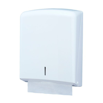 Folded Hand Towel Dispenser White (1 x Sgl)