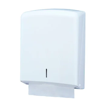 Folded Hand Towel Dispenser White (1 x Sgl)