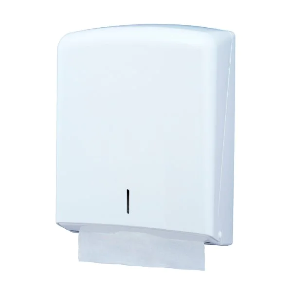 Folded Hand Towel Dispenser White (1 x Sgl)