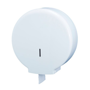 Jumbo Toilet Roll Dispenser White (1 x Sgl)