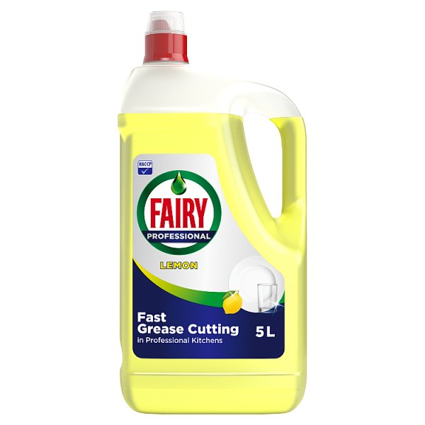 Fairy Professional Washing Up Liquid, Fresh Lemon Scent 5L (2 x 5ltr)