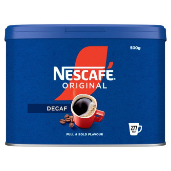 NESCAFE Original Decaf Instant Coffee 500g Tin (6 x 500g) NESCAFE Original Decaf Instant Coffee 500g Tin (6 x 500g)