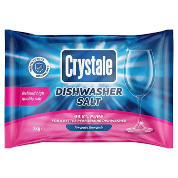 Crystale Dishwasher Salt 2kg (6 x 2kg) Crystale Dishwasher Salt 2kg (6 x 2kg)
