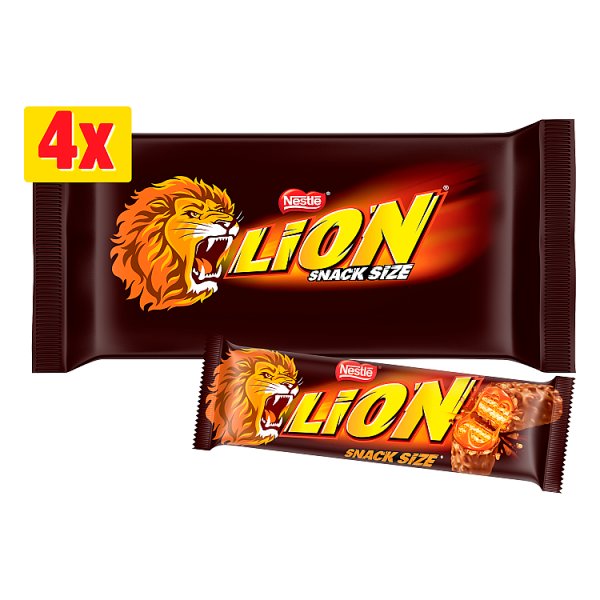 Lion Milk Chocolate Snacksize Bar 4 Pack Multipack 120g (10 x 120g)