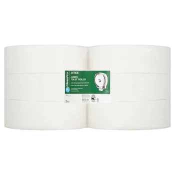 CleanPro Jumbo 6 Toilet Rolls (1 x 6pk)