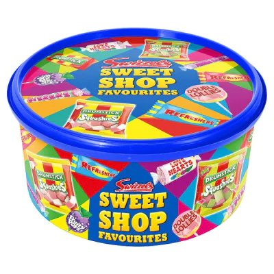 Swizzels Sweet Shop Favourites Tub 650g (4 x 650g)