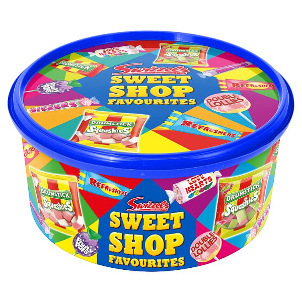 Swizzels Sweet Shop Favourites Tub 650g (4 x 650g)