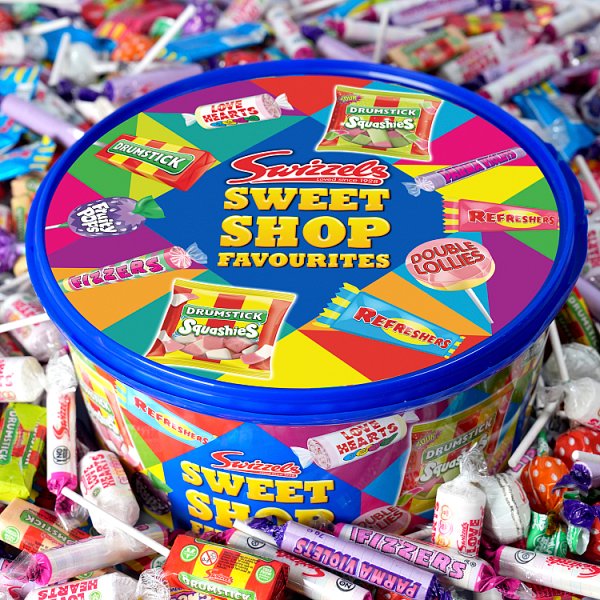 Swizzels Sweet Shop Favourites Tub 650g (4 x 650g)