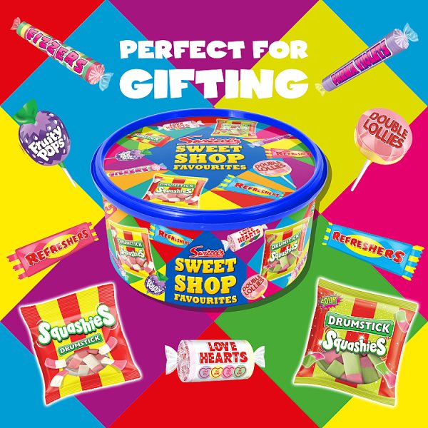 Swizzels Sweet Shop Favourites Tub 650g (4 x 650g)